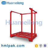 China Collapsible Forklift Stacking Portable Warehouse Storage Galvanized Steel Nestainer
