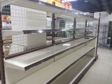 Half Wire and Half Flat Back Panel Supermarket Shelving Shelf