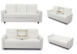 Modern Entertainment Sofa Bed with Cup Holders Furniture (HC057)