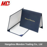 Maroon Customized PU Letherette Certificate Folder Book Style