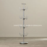 Metal Carousel Four Tiers Shoe Rack with CE (G-SR01)