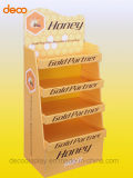 Factory Design 4 Shelves Carton Display Racks with Header