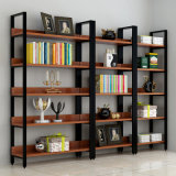 Books Steel&Wood Stand Shelf Rack for Display