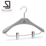 Hangers with Logo, White Hanger, Clothes Hanger with Clips