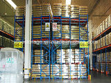 Warehouse Storage Push Back Pallet Rack
