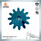 Custom Sand Casting Cast Iron Gear with Black Painting