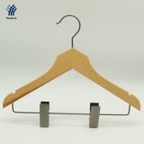 Yeelin Beech Wood Stylish Top Hanger with Trousers Clips