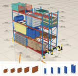 Warehouse Steel Conventional Pallet Racking with CE Approval