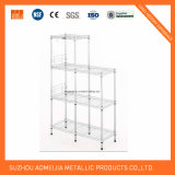 4tier Wire Shelving with Good Quality Black