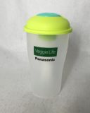 BPA Free Vegetable and Fruit Use Salad Shaker Cup with Fork