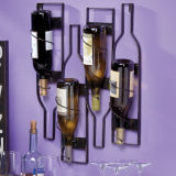 Bottle out Line Wall Mounted Wine Display Rack
