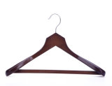 New Style Brown Paint Clothes Hanger with Anti-Strip