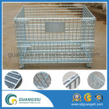 Storage Heavy Weight Shelving with Wire Mesh Pallet Cage