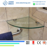 10mm Clear Heat Soaked Tempered Glass Shelf