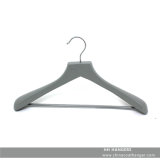 Branded Grey Suit Hanger Wooden Clothes Hanger Hangers for Jeans