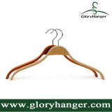 Wholesale Hight Quality Double Color Plywood Hanger with Matel Hook