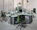 New Office Furniture Workstation with Glass Partition Screen (SZ-WST632)