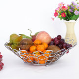 Stainless Metal Wire Food Storage Mesh Fruit Basket
