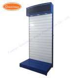 Factory Directly Garden Machine Hanging Power Hand Tool Accessories Metal Slatwall Display Stand Rack with LED Light