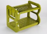Colorful ABS Kitchen Dish Drainer Rack 2 Layers Dr16-BBS
