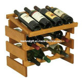 12 Wine Rack with Display Top Quad Row Wine Holder