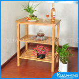 3 Tiers Bamboo Display Shelf for Storage