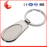 New Design Custom Metal Round Keychain with Ring