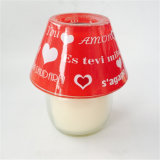 Heart Sweet Wedding Gift Set Candle with Glass Dome