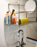 Kitchen Wall Mounted 2 Tiers Dish Rack
