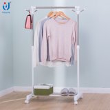 Adjustable Single Rod Clothes Hangers with Hat Hooks