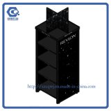 Customized Floor-Standing Metal Cosmetic Display Rack