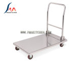 Folding Stainless Steel Trolley, Platform Hand Cart