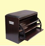 Simiple Style Wooden Shoe Cabinet with Many Color (M-X1083)