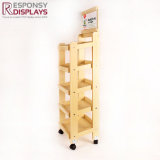 Candy Floor Wooden Display Rack Made From MDF