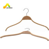 Achino U Notched Wooden Apparel Top Garment Hanger