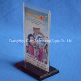 A5 Size Acrylic Menu Holder Display Stand
