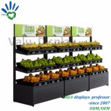 Custom Excellent Quality Fruit Store Rack Supermarket Display Shelves for Vegetable