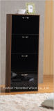 Modern 4 Drawers High Gloss Wooden Shoe Cabinet (XE41)
