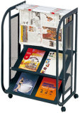 Metal Brochure Newspaper Magizine Display Shelf (DM27)