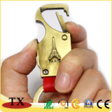 Convenient Portable Key Holder Keyring Dog Hook with PU Leather