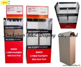 Flashlight Paper Dump Bin / Cardboard Floor Dump Bin Display Rack (B&C-A039)