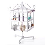 Square Shaped Metal Jewelry Stand Crafts Rack