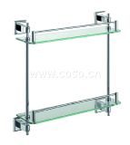 Glass Shelf Glass Rack for Bathroom Accessory Wc5313