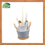 Bamboo Ceramic Utensil Holder Bamboo Chopstick Holder