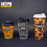 12oz Ripple Hot Coffee Paper Cups with Lid