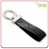 New Design Zinc Alloy and Blank Leather Key Chain