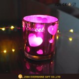 Image Promotion Glass Candle Holder with Gel Candle