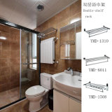 Modern Minimalist Design Stainless Steel Bathroom Double Towel Rack