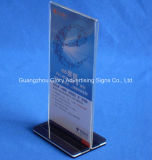 Plastic PMMA Acrylic Holder and Display Stand for Advertising