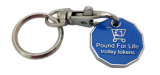 Coin Keychains, Fancy Finishing, Custom Style Available, Suitable for Promotional Gifts